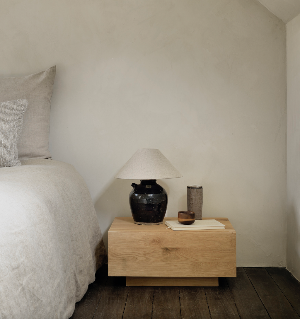 Ethnicraft Oak Madra Bedside Table Prevalent Projects
