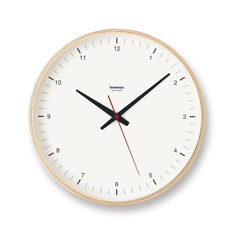 Moritoyoshi Plywood Clock – Prevalent Projects