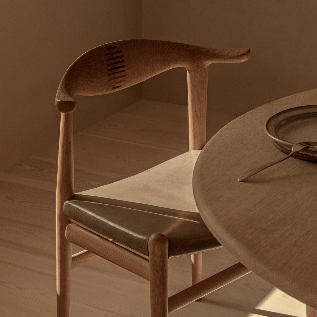 ほわほわ PP Møbler | Cow Horn Chair PP505 – Prevalent Projects