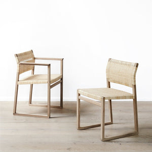 BM61 Chair – Natural Cane Wicker