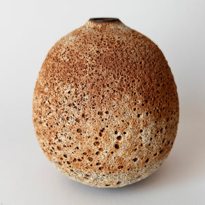Lava Sphere Vase – Luna (6")