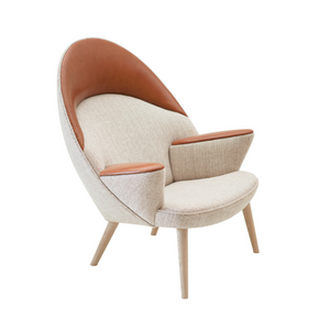 Upholstered Peacock Chair | PP521