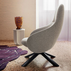 Nebula Lounge Chair – Wood Base