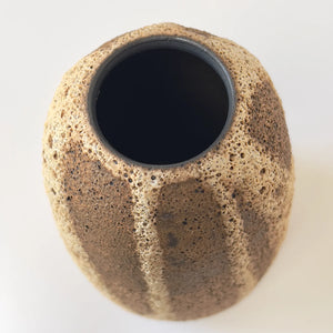 Lava Vase – Latte (7.5")