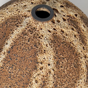Lava Sphere Vase – Latte (5.5")
