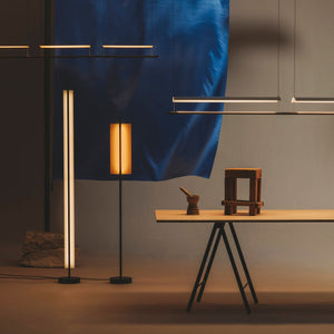 Lámina Dorada 45 Floor Lamp