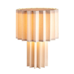 Plissé Table Lamp