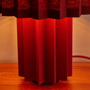 Plissé Table Lamp