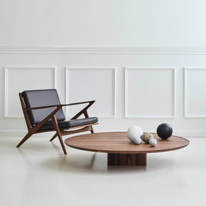 Plush Round Coffee Table