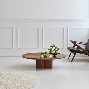 Plush Round Coffee Table