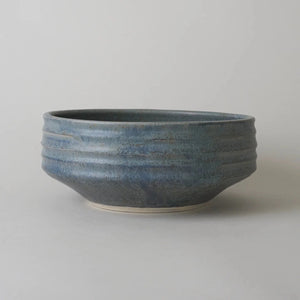 Large Architectural Bowl – Lake Blue