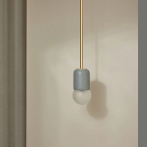 Terra 1 Pendant Light - Solid Rod