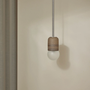 Terra 1 Pendant Light - Solid Rod