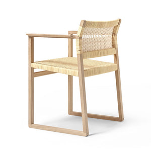 BM62 Armchair – Natural Cane Wicker