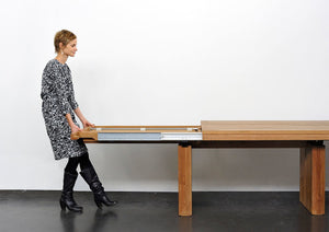 Double Extendable Dining Table