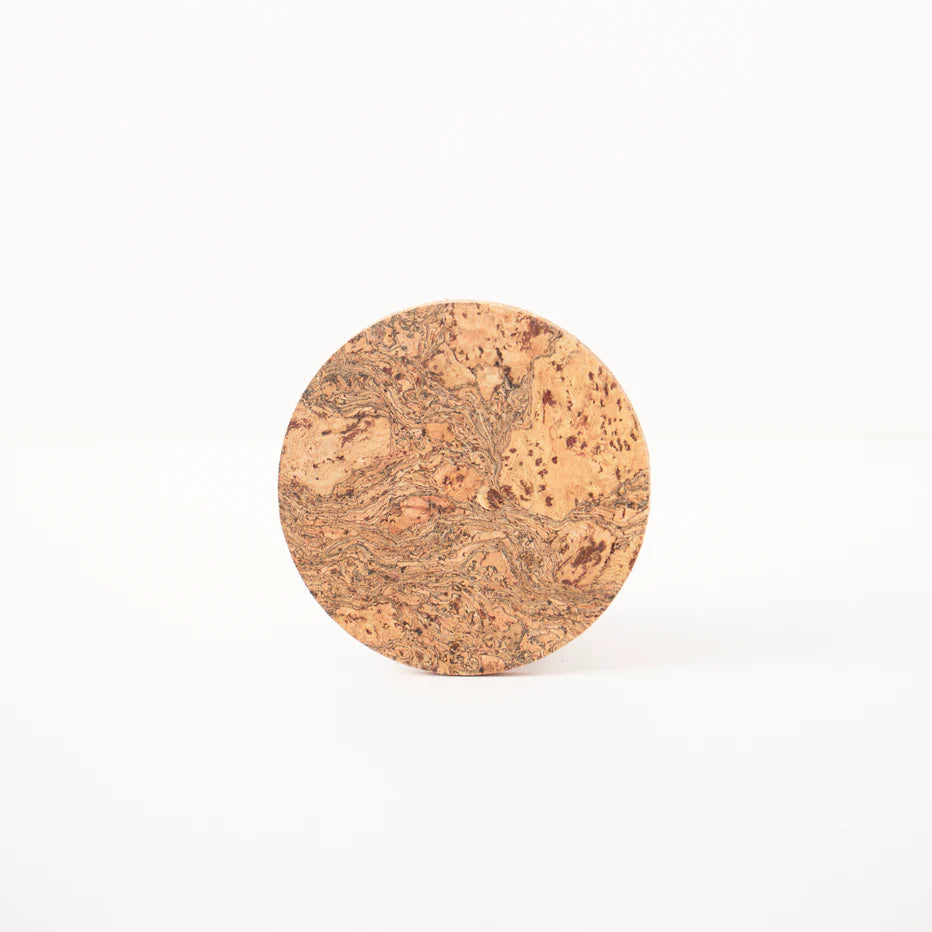 Liga | Natural Cork Round Coasters (Set of 4) – Prevalent Projects