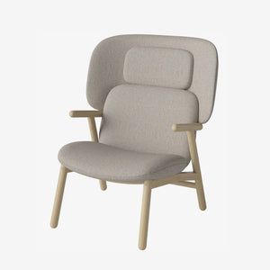 Cosh Armchair with High Back