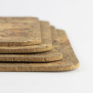 Cork Rectangle Placemats - set of 4