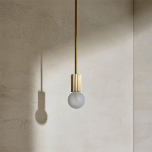 Attalos Pendant Light, Brass