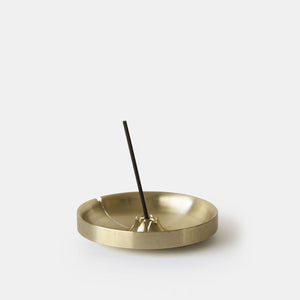 Agave Basin Incense Burner,  Brass