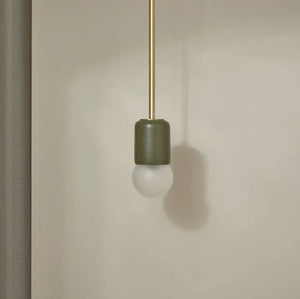 Terra 1 Pendant Light - Solid Rod