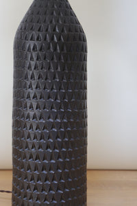 XL Bottle Lamp - Carved Onyx