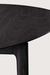 Bok round extendable dining table