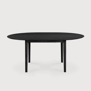 Bok round extendable dining table