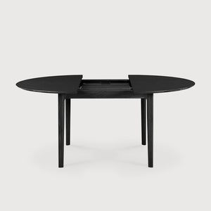 Bok round extendable dining table