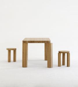 Offset Dining Table