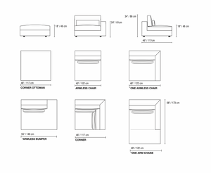 Alexis Sectional / Sofa