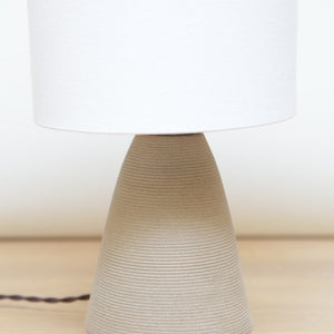 Angle Lamp - Ribbed Sand Lamp